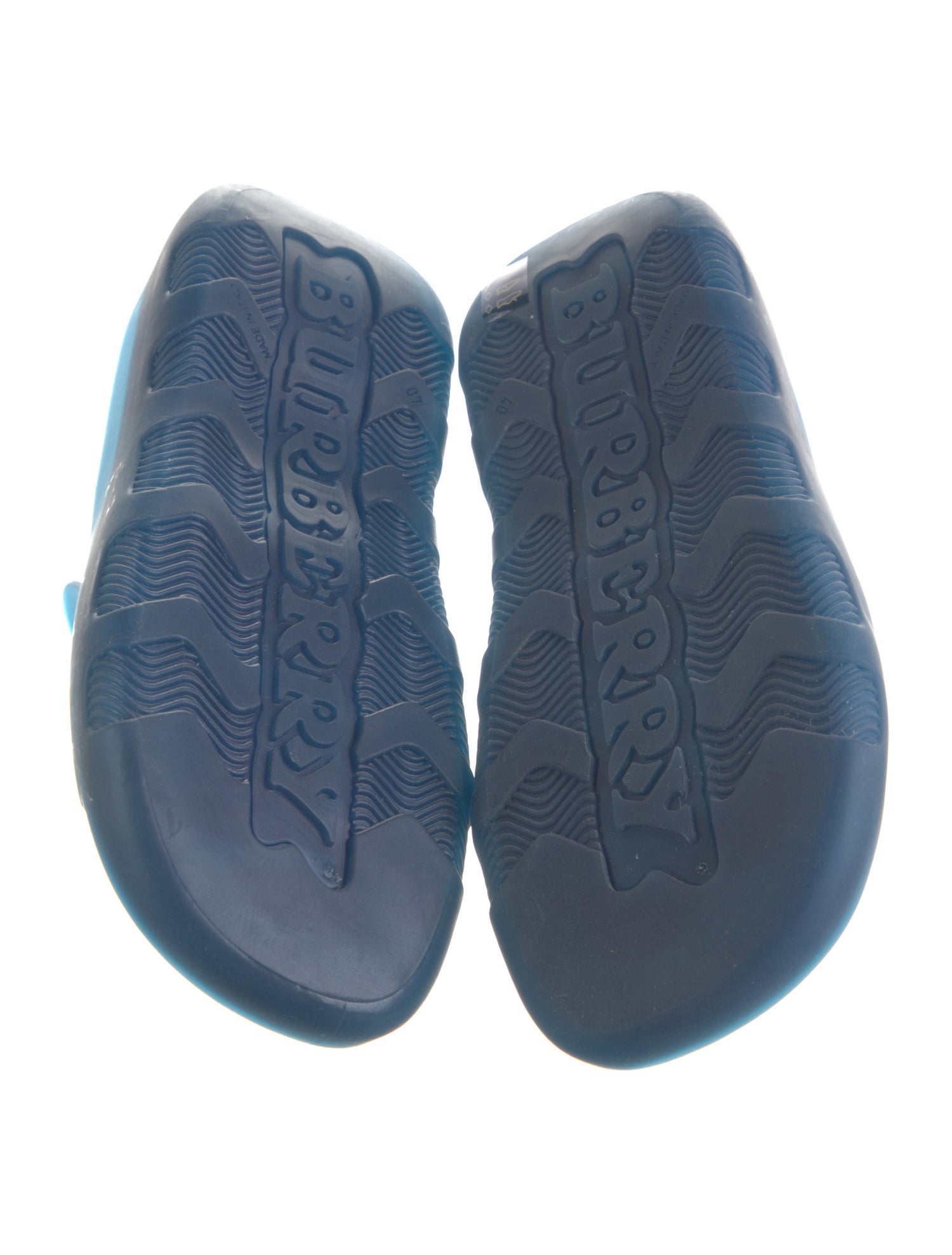 Burberry Rubber Slides